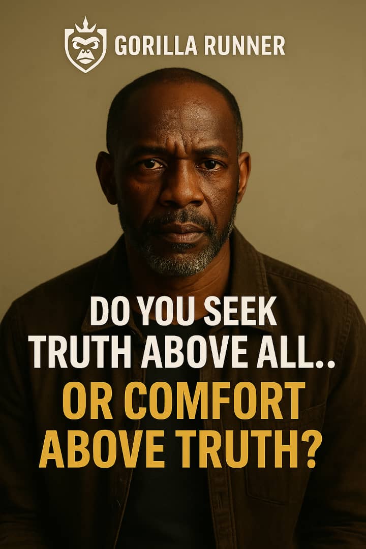DO YOU SEEK TRUTH ABOVE ALL… OR COMFORT ABOVE TRUTH?