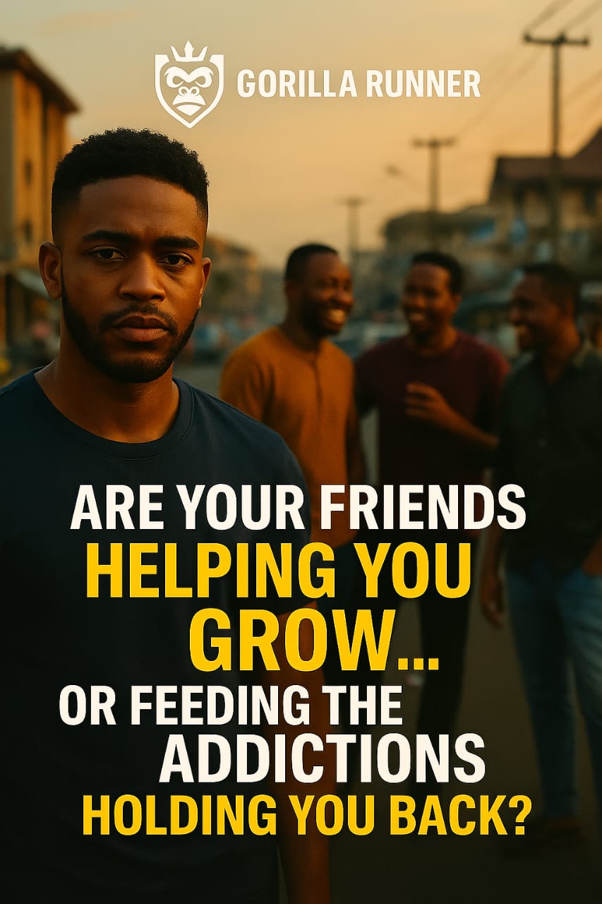 ARE YOUR FRIENDS HELPING YOU GROW… OR FEEDING THE ADDICTIONS HOLDING YOU BACK?