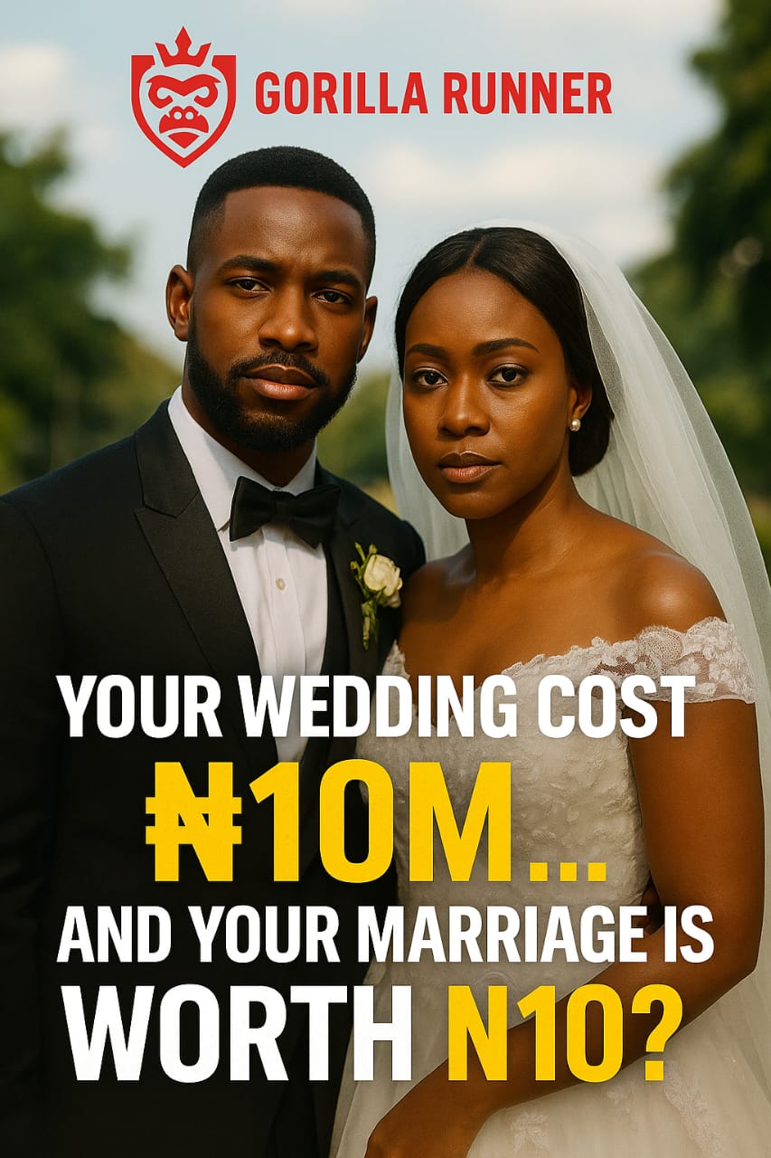 YOUR WEDDING COST ₦10M... AND YOUR MARRIAGE IS WORTH ₦10?