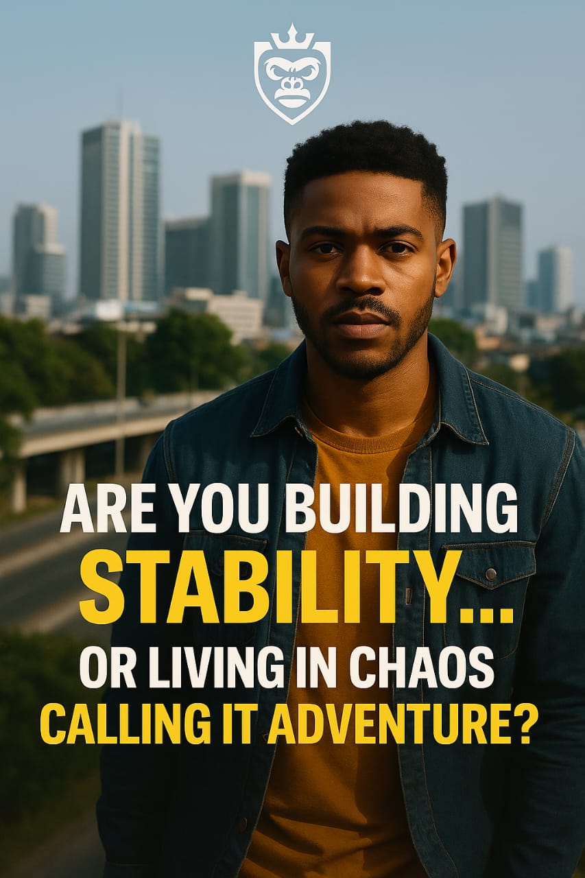 ARE YOU BUILDING STABILITY… OR LIVING IN CHAOS CALLING IT ADVENTURE?