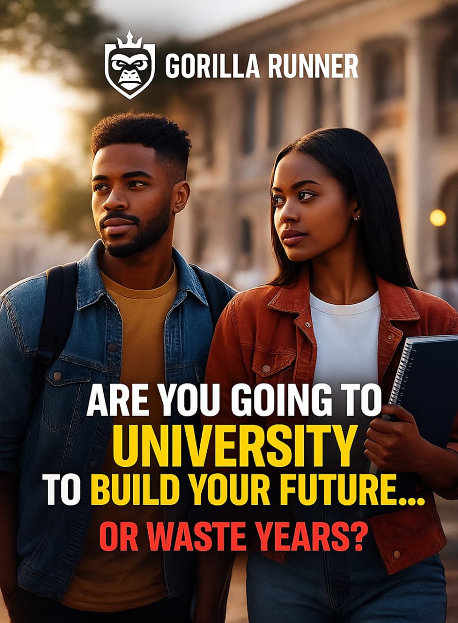 ARE YOU GOING TO UNIVERSITY TO BUILD YOUR FUTURE… OR WASTE FOUR YEARS?