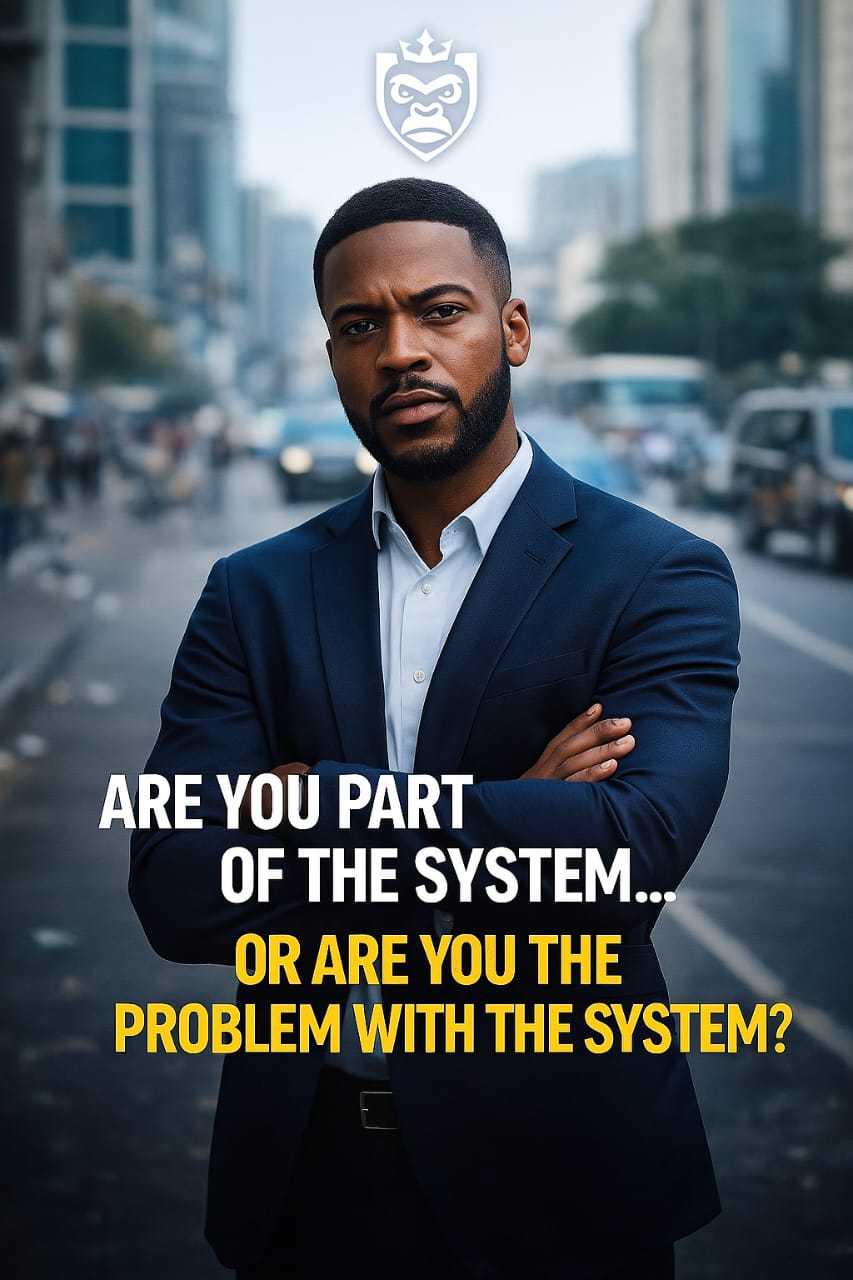 ARE YOU PART OF THE SYSTEM… OR ARE YOU THE PROBLEM WITH THE SYSTEM?