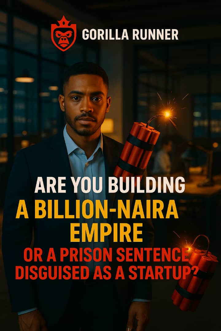 ARE YOU BUILDING A BILLION-NAIRA EMPIRE OR A PRISON SENTENCE DISGUISED AS A STARTUP?