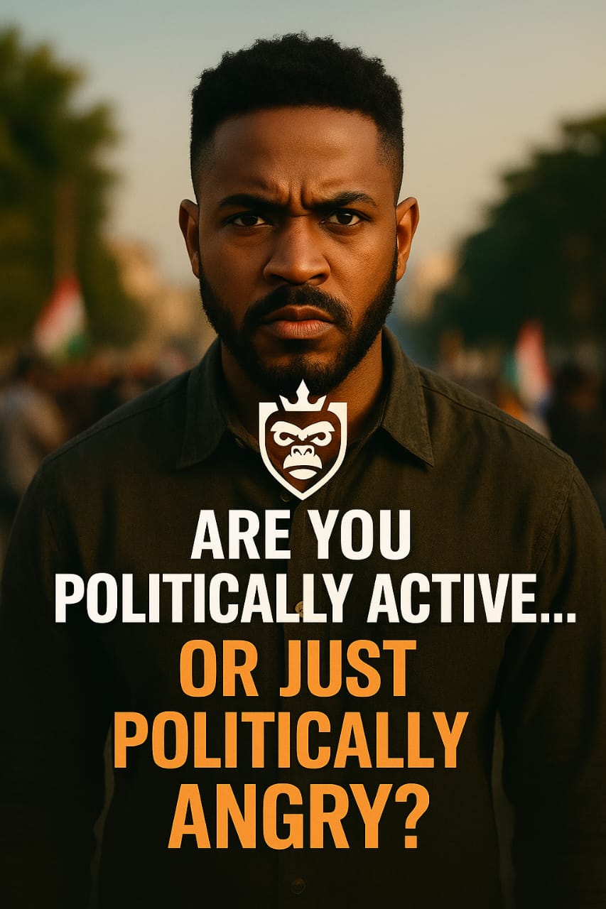 ARE YOU POLITICALLY ACTIVE… OR JUST POLITICALLY ANGRY?