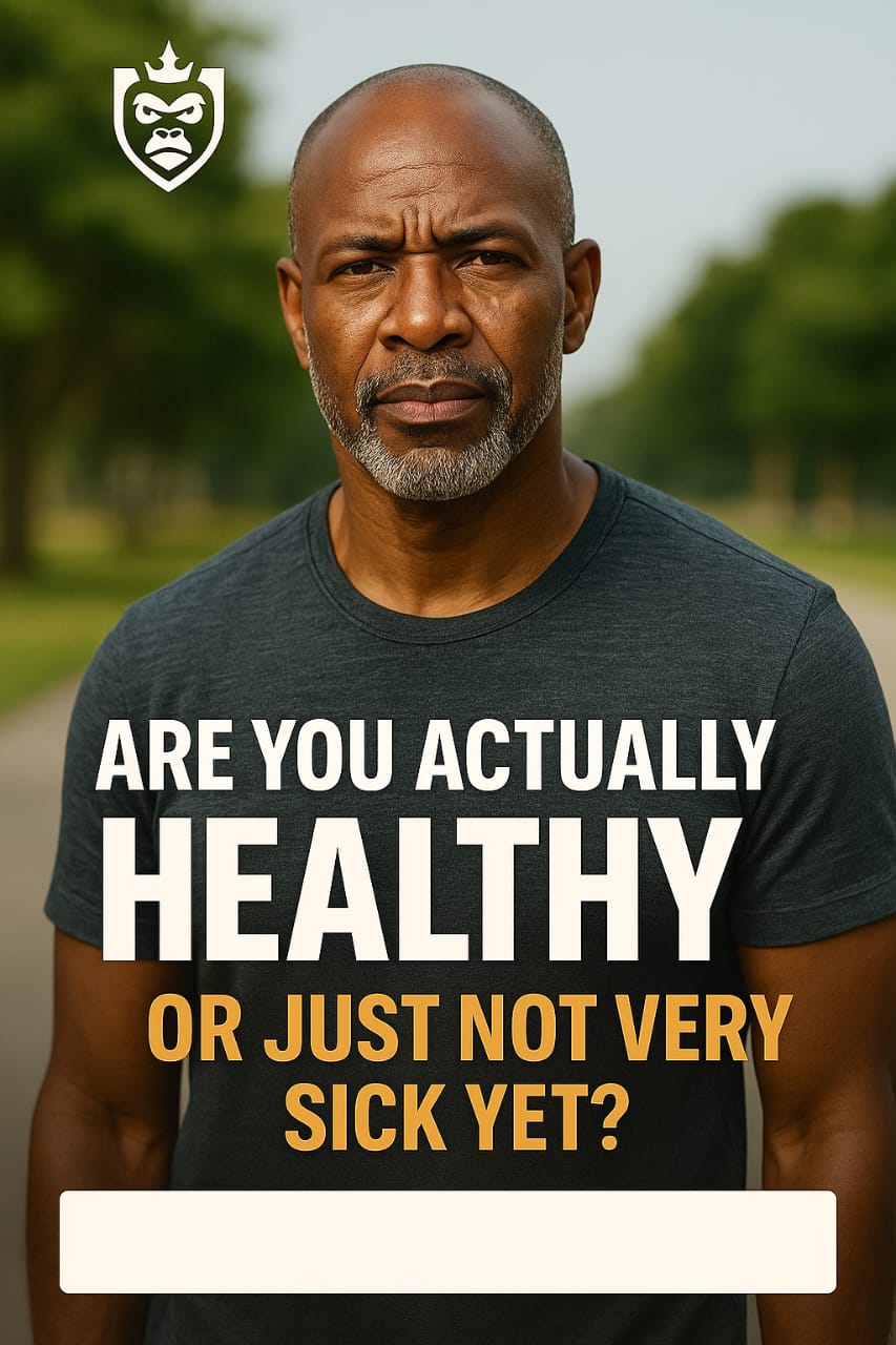 ARE YOU ACTUALLY HEALTHY… OR JUST NOT SICK YET?